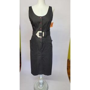 vintage 90s D Frank pencil dress S